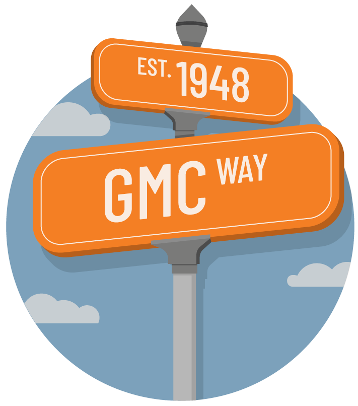 GMC Way Street Sign